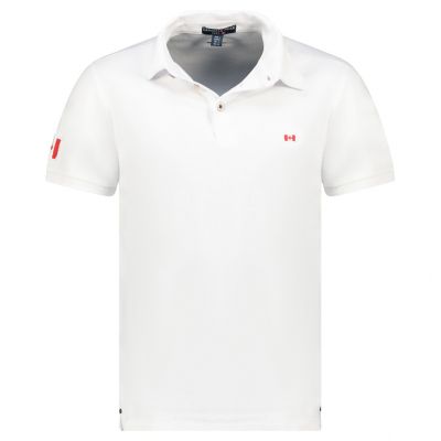 Koszulka polo Canadian Peak KARSEAK WHITE RM MEN 254 (RBMSZ1394H/CP-BLANC)