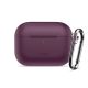2. Etui Tech-Protect Silicone Hook na Apple AirPods 3 - burgundowe