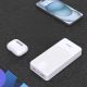 5. Powerbank Dudao K10Pro 2,4A 20000mAh 2 x USB-A - biały