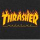 3. Koszulka damska Thrasher Magazine Girl Flame Logo Racerback BLK czarna
