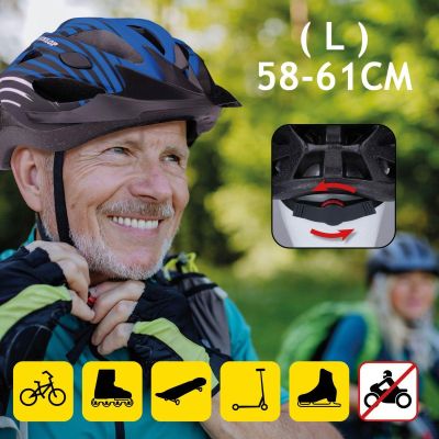 6. KASK ROWEROWY REGULOWANY DUNLOP R.L ZIELONY