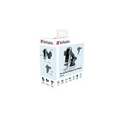 2. Verbatim FWC-03 Pro Qi Fast Wireless Autoladegerät retail Czarny
