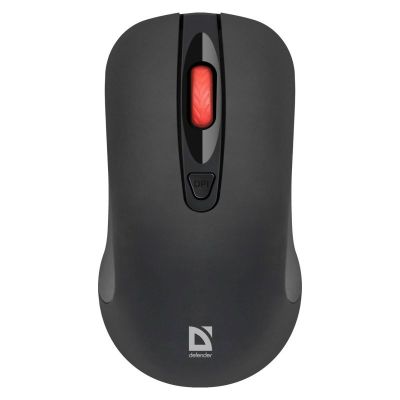 DEFENDER MYSZ NEXUS MS-195 RF SILENT CZARNA