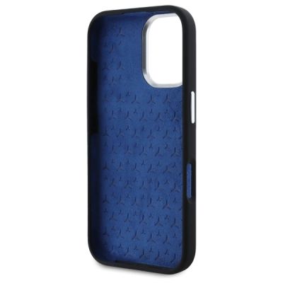 7. Mercedes MEHMP16S23SUTTK iPhone 16 6.1"   czarny/black hardcase Silicone Tonal Logo MagSafe