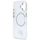 7. Etui Karl Lagerfeld IML KL Script Logo MagSafe na iPhone 17 - przezroczyste