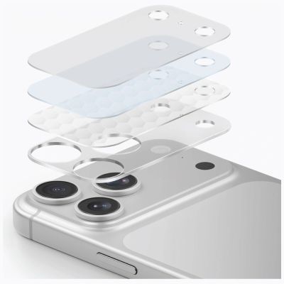 4. Folia ochronna na obiektw aparatu UNIQ Optix Aeroshield Camera Module Protector na iPhone 17 Pro Max