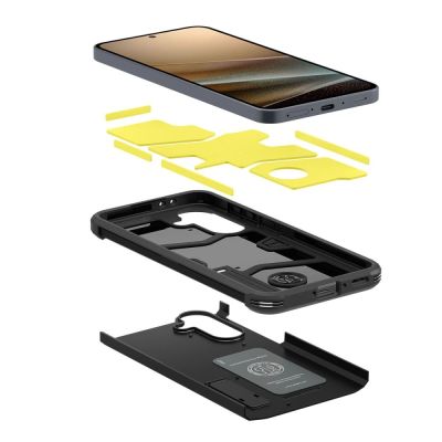 6. Etui Spigen Tough Armor na Samsung Galaxy A36 5G - czarne