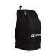3. Plecak Givova Zaino z usztywnianym dnem czarny B007-0010-UNICA