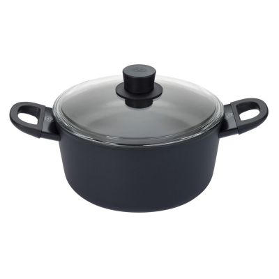 9. BALLARINI 75002-921-0 garnek Okrągły Czarny