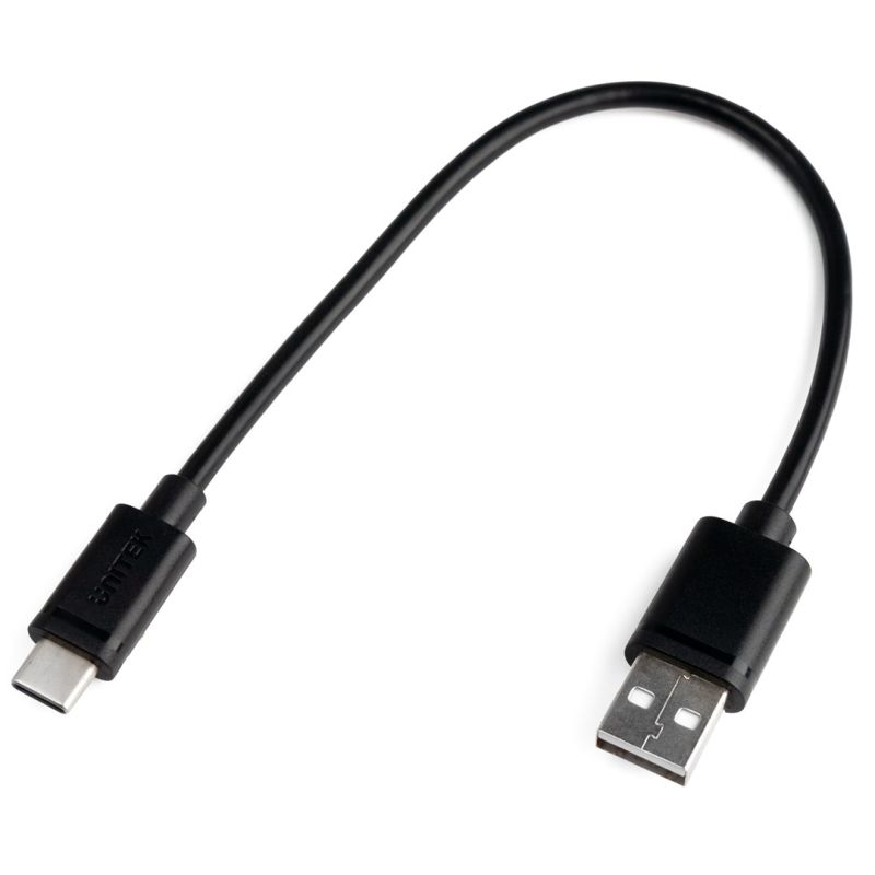 5. UNITEK USB CABLE USB-A — USB-C 25CM, Y-C480BK