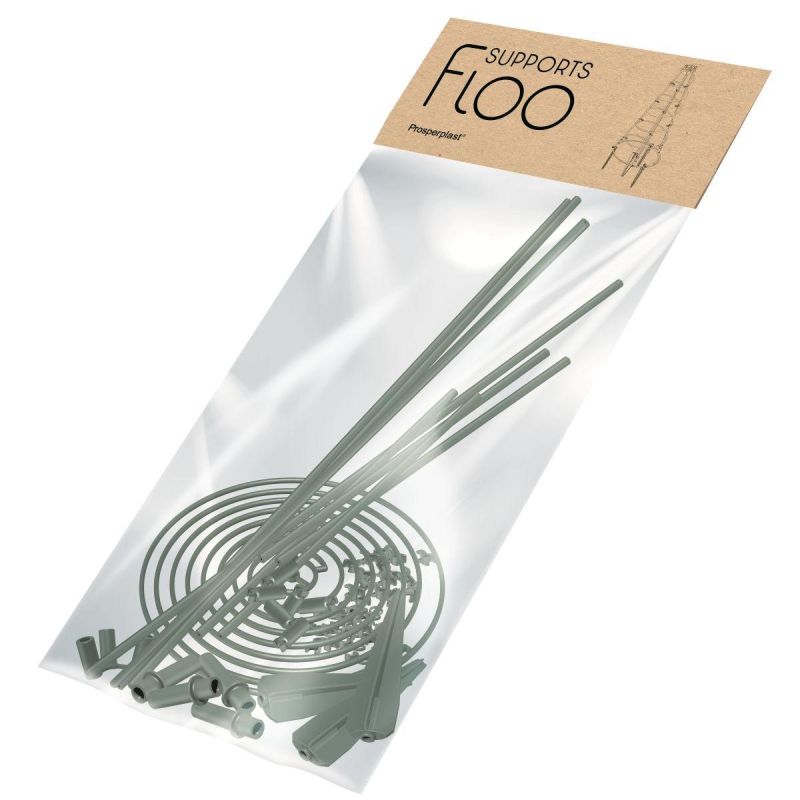 8. PODPORA DO ROŚLIN FLOO SUPPORTS STOŻKOWA 25X60CM ZIELONY LEŚNY
