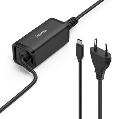 6. Hama 00200023 adapter zasilający/ inwentor Wewnętrzna 65 W Czarny