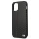 5. Etui BMW M Collection PU Carbon Stripe na iPhone 12 mini - czarne