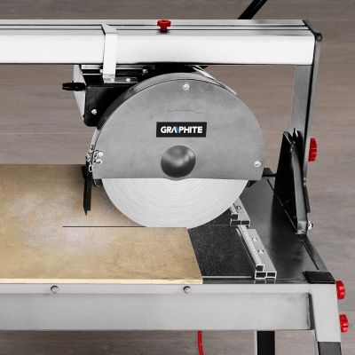 3. Przecinarka do glazury 1500W Graphite 250x25, rozmiar stołu 1230x460, zakres cięcia 1200mm