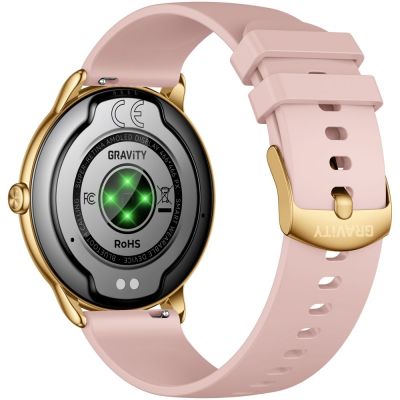 13. Smartwatch Gravity Złoty Pasek + Bransoleta GT31-1
