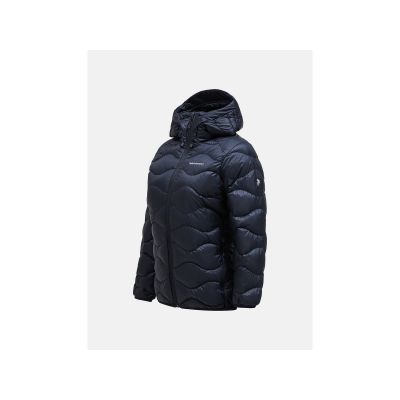 2. Kurtka puchowa damska Peak Performance Helium Down Hood Jacket - black rozmiar: xs