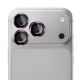 2. Szkło hartowane na obiektyw aparatu 3mk Lens Protection Pro Black na iPhone 18 Pro / 18 Pro Max - burgundowe