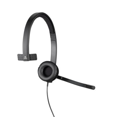 3. Słuchawki Logitech H570e USB Typu-A Czarne
