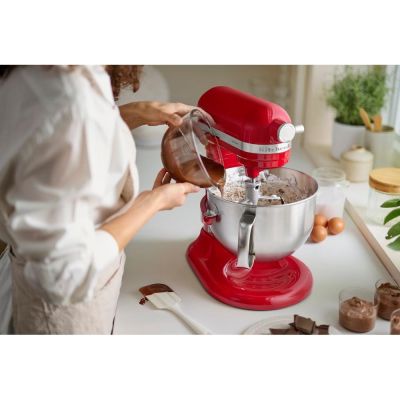 13. KitchenAid 5KSM60SPXEER Mikser stojący 375 W Czerwony
