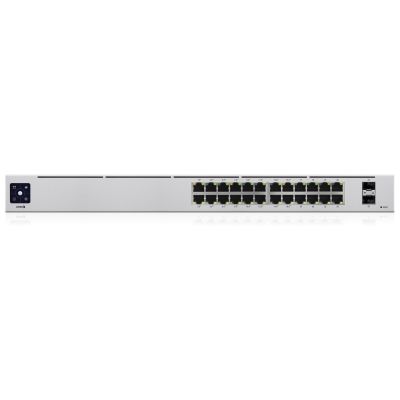 7. Switch Ubiquiti UniFi Standard 24 PoE 26p PoE ( PoE+: 16;) Managed Gigabit (USW-24-POE-EU)