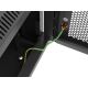 29. Szafa instalacyjna rack wisząca 19" 9U 600x600 czarna drzwi perforowane Lanberg (flat pack)