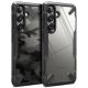4. Etui Ringke Fusion X na Samsung Galaxy S25+ - czarny camo