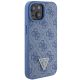 5. Etui Guess Crossbody 4G Metal Logo do iPhone 15 - niebieskie