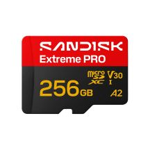 Sandisk Extreme Pro microSD UHS-I 256GB MicroSD 250MB/s(R) / 170MB/s(W)