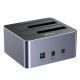 9. UNITEK STACJA KLONUJĄCA DYSKI 2X SATA 2,5"/3,5" USB 5GBPS