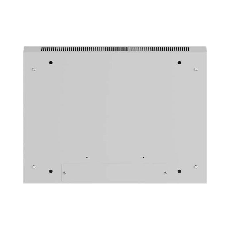 10. LANBERG SZAFA INSTALACYJNA RACK WISZĄCA 19" 4U 600X450 SZARA DRZWI METALOWE (FLAT PACK)