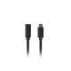 3. LANBERG PRZEDŁUŻACZ USB-C M/F 3.1 0.5M CZARNY
