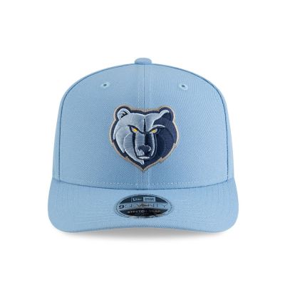 2. Czapka z daszkiem New Era 9SEVENTY Memphis Grizzlies NBA Team Blue Stretch Snapback - 60755453