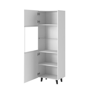 2. Witryna PAFOS 60x40x182 biały mat