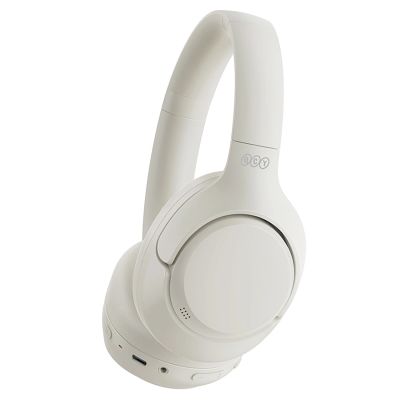8. Słuchawki nauszne QCY H3 z ANC Bluetooth 5.4 Hi-Res Audio - białe