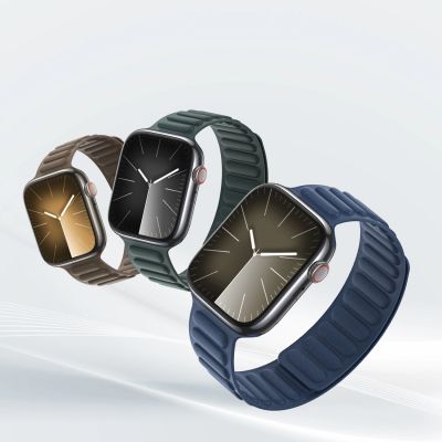5. Magnetyczny pasek Dux Ducis Strap BL do Apple Watch 38 / 40 / 41 mm - niebieski