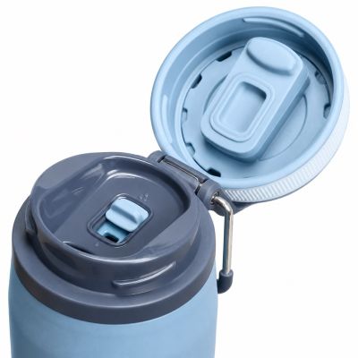 3. Kubek termiczny Stanley Iceflow Bottle Twist Flip 0.47L Indigo