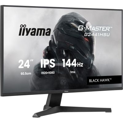 19. MONITOR IIYAMA LED IPS 23,8" G2441HSU-B1 Black Hawk 144Hz