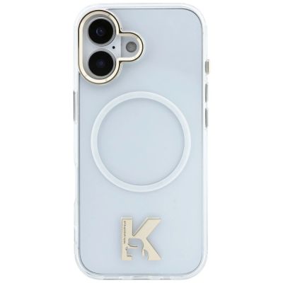 3. Etui Karl Lagerfeld IML K Head Logo MagSafe na iPhone 17 - przezroczyste