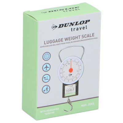 27. WAGA TURYSTYCZNA Z MIARKĄ MAX 32 KG DUNLOP