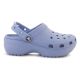 6. CROCS CLASSIC PLATFORM CLOG BLUE HAZE 206750-453