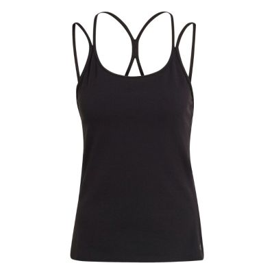 7. Koszulka adidas Studio Slim Strappy Back Tank Top W HE3140