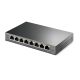 9. TP-Link TL-SG108PE Zarządzany L2 Gigabit Ethernet (10/100/1000) Obsługa PoE Czarny