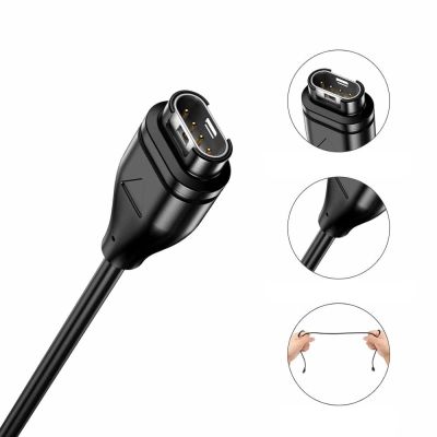 3. Kabel Tech-Protect MC04 UltraBoost USB-C do zegarka Garmin 1m - czarny