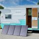 5. Ładowarka Choetech SC010 solarna turystyczna składana 160W - czarna