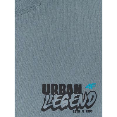 6. T-shirt bawełniany chłopięcy 4F 4FJRSS26TTSHM4175-46S