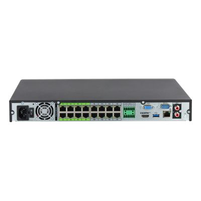 4. Dahua Technology WizSense NVR5232-16P-EI2 Sieciowy Rejestrator Wideo (NVR) 1U Czarny