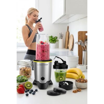 21. Blender sportowy Esperanza MASTER EKM028 (1000W; kolor czarno-srebrny)