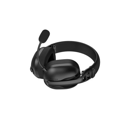 12. Słuchawki dla graczy Hator Hyperpunk 3 Wireless bezprzewodowe czarne