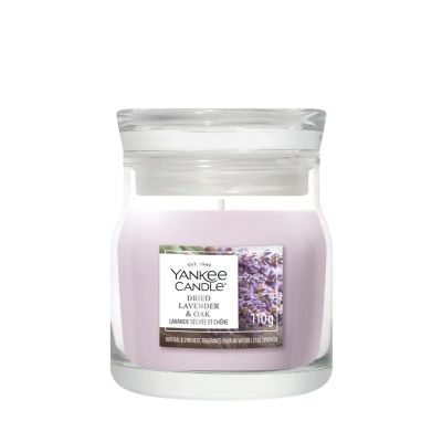 2. Świeca mała DRIED LAVENDER & OAK YANKEE