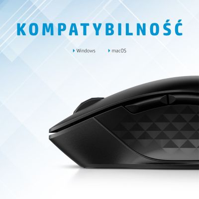 10. Mysz HP 430 Multi-Device Wireless Mouse Black bezprzewodowa czarna 3B4Q2AA
